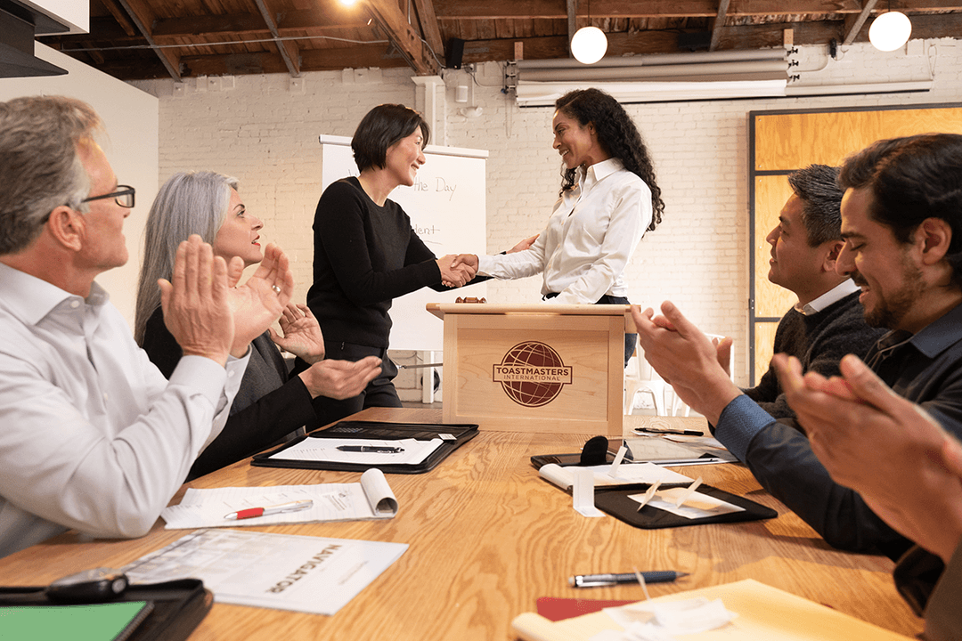 Contact Heart Filled Toastmasters